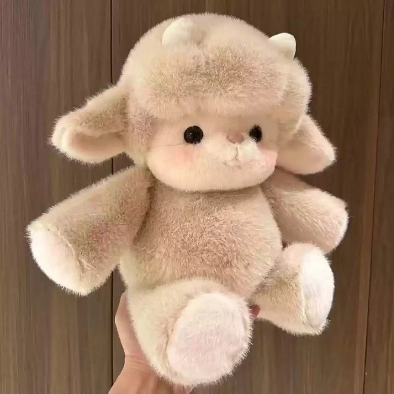 Adorable Highland Cattle Plush Toy 45cm - Huggable Running Cow Stuffed Animal Made with Premium Soft Fabric, Soothing Companion