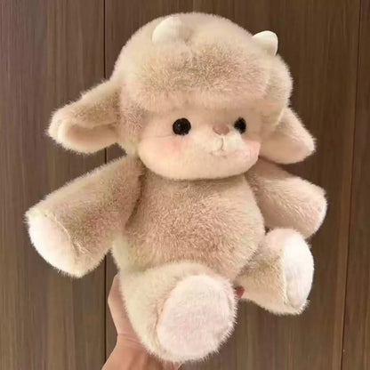 Adorable Highland Cattle Plush Toy 45cm - Huggable Running Cow Stuffed Animal Made with Premium Soft Fabric, Soothing Companion