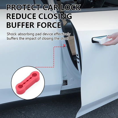 1/4pcs Car Door Shock Absorber Universal Car Door Buckle Soundproof Deadener Damper Cushion Anti-Vibration Buffer Pad 2026 New