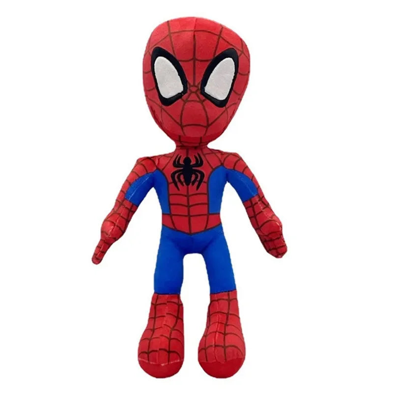 25~30CM Anime Spiderman Plush Toys Into the Spider-Verse Gwen Peter Parker Noir Dolls Soft Stuffed Toy For Kids Gift