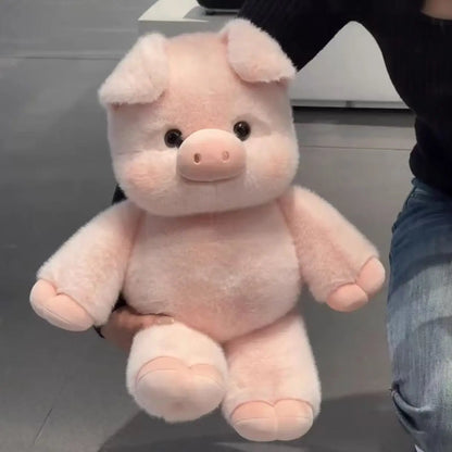 Adorable Highland Cattle Plush Toy 45cm - Huggable Running Cow Stuffed Animal Made with Premium Soft Fabric, Soothing Companion