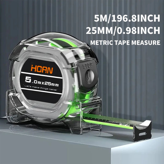 3-5-7-10 Meter Fluorescent Tape Measure Precision Thickened Scale Waterproof And Wear-Resistant Multipurpose Measuring Tool
