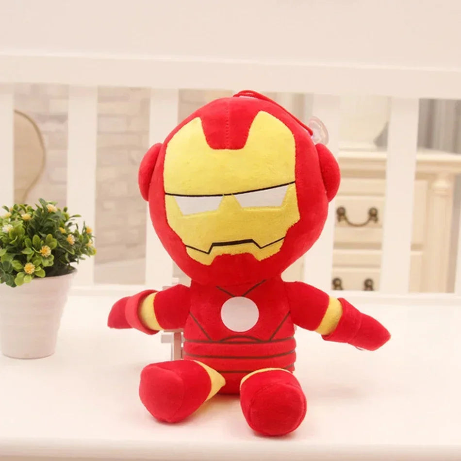 25~30CM Anime Spiderman Plush Toys Into the Spider-Verse Gwen Peter Parker Noir Dolls Soft Stuffed Toy For Kids Gift