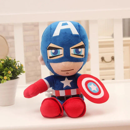 25~30CM Anime Spiderman Plush Toys Into the Spider-Verse Gwen Peter Parker Noir Dolls Soft Stuffed Toy For Kids Gift