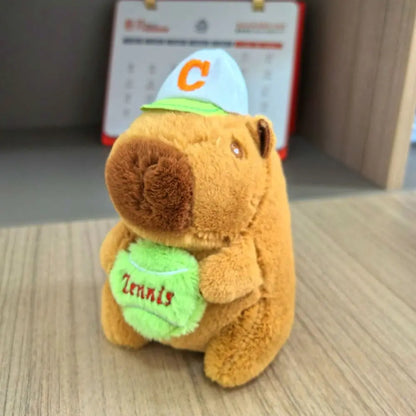 Cute Capybara Plush Toy Hoodie with Wings Simulation Doll Small Size Stuffed Animals Anime Fluffty Toy Birthday Party