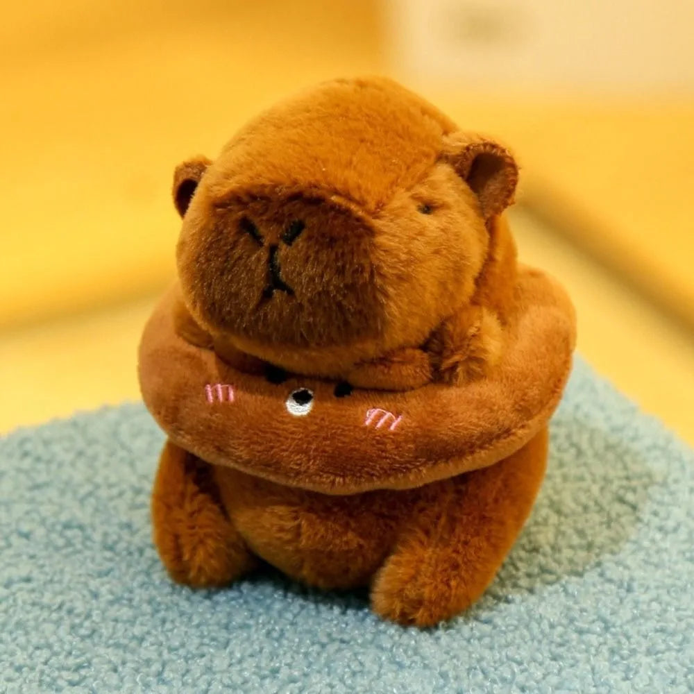 Cute Capybara Plush Toy Hoodie with Wings Simulation Doll Small Size Stuffed Animals Anime Fluffty Toy Birthday Party
