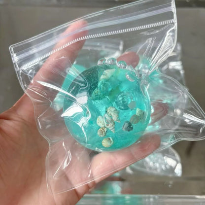 2A-Squishy Stress Balls Cube Ocean Sensory Fidget Toy Slow Rise Squishy Toys for Kids and Adults Squeeze Relax Gift9