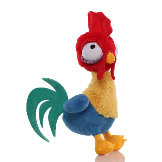 Kawaii Moana Pig Rooster Plush Toy Anime Pig Princess Chicken Stuffed Animals Accompany Sleep Toy Home Decor Birthday Gifts