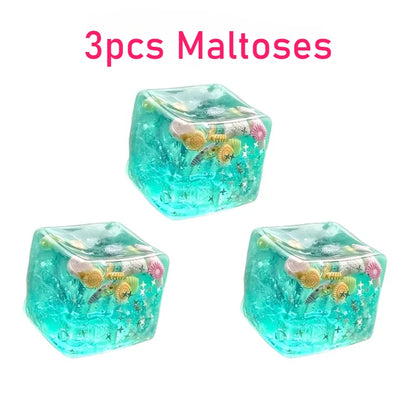 2A-Squishy Stress Balls Cube Ocean Sensory Fidget Toy Slow Rise Squishy Toys for Kids and Adults Squeeze Relax Gift9