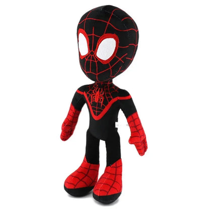 25~30CM Anime Spiderman Plush Toys Into the Spider-Verse Gwen Peter Parker Noir Dolls Soft Stuffed Toy For Kids Gift
