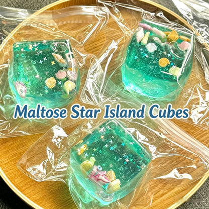 2A-Squishy Stress Balls Cube Ocean Sensory Fidget Toy Slow Rise Squishy Toys for Kids and Adults Squeeze Relax Gift9