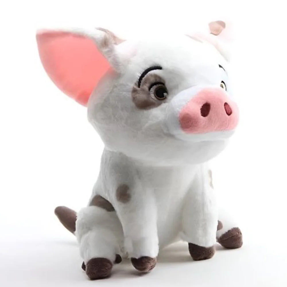 Kawaii Moana Pig Rooster Plush Toy Anime Pig Princess Chicken Stuffed Animals Accompany Sleep Toy Home Decor Birthday Gifts