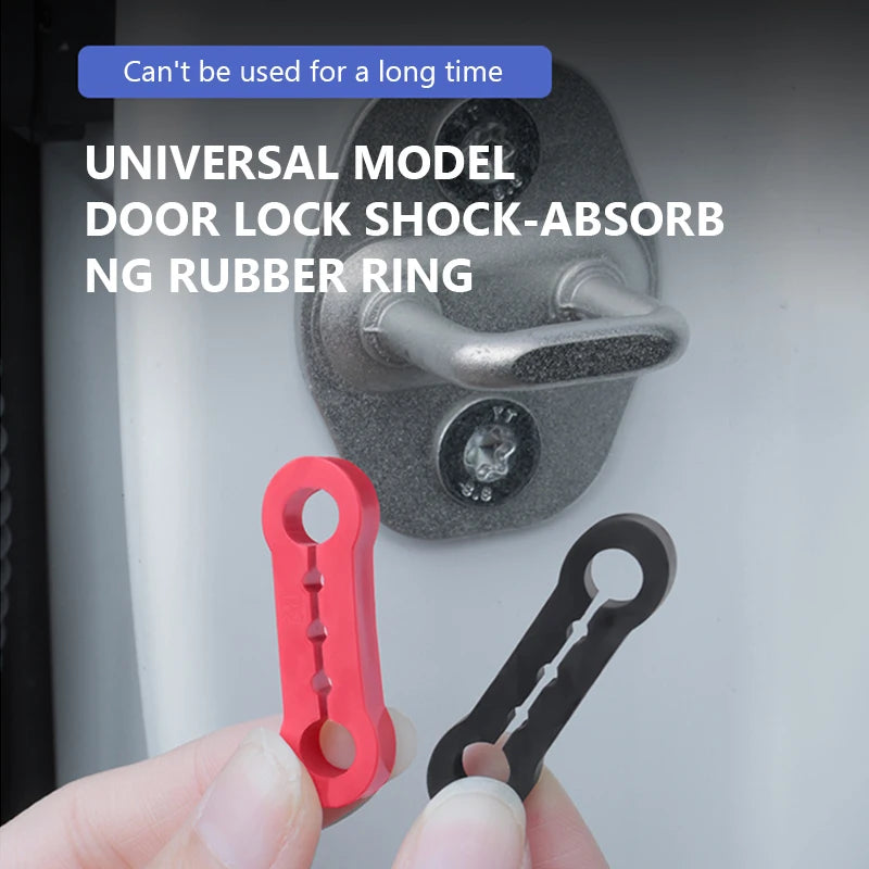 1/4pcs Car Door Shock Absorber Universal Car Door Buckle Soundproof Deadener Damper Cushion Anti-Vibration Buffer Pad 2026 New